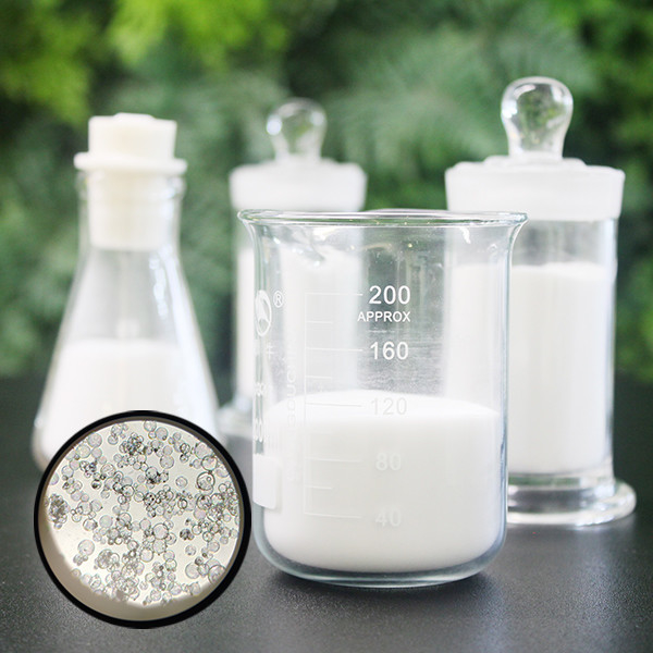 Os precursores altamente reflexivos do silicone sintetizaram as microbolhas de vidro para um revestimento de superfície mais liso