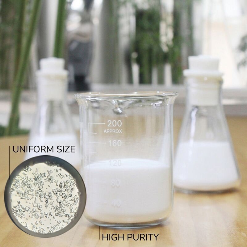 High Chemical Resistance Hollow Glass Bubbles with Up To 100 MPa Compressive Strength and Low Thermal Conductivity